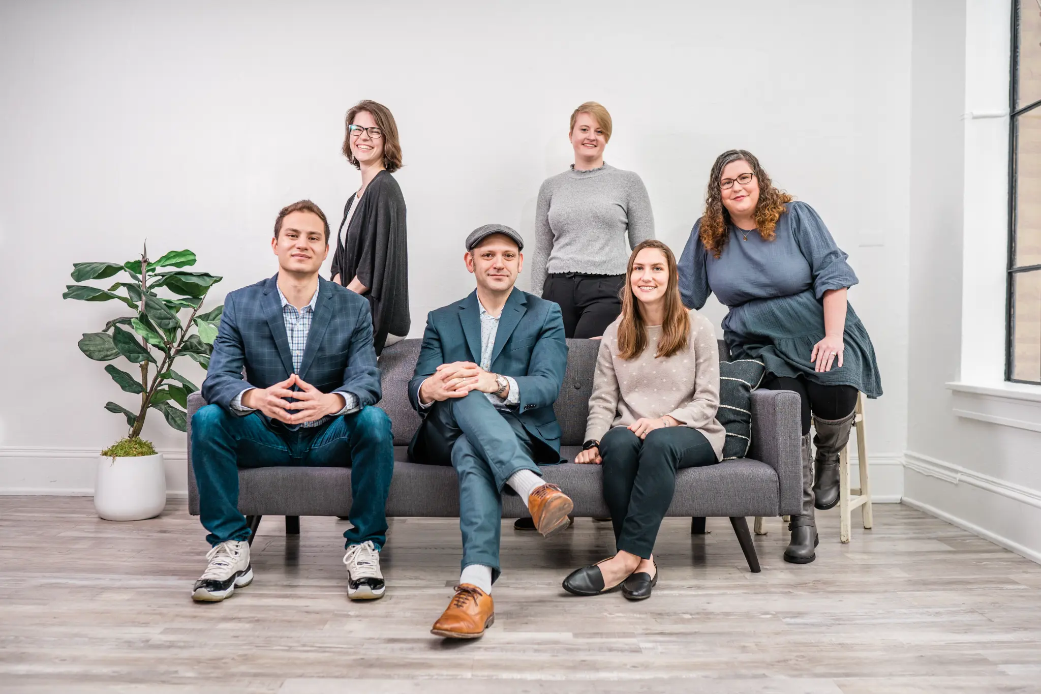 The Edge One Media team in their studio.